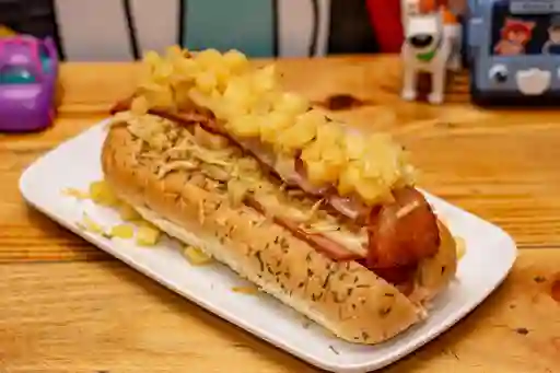 Hot Dog Hawaiano