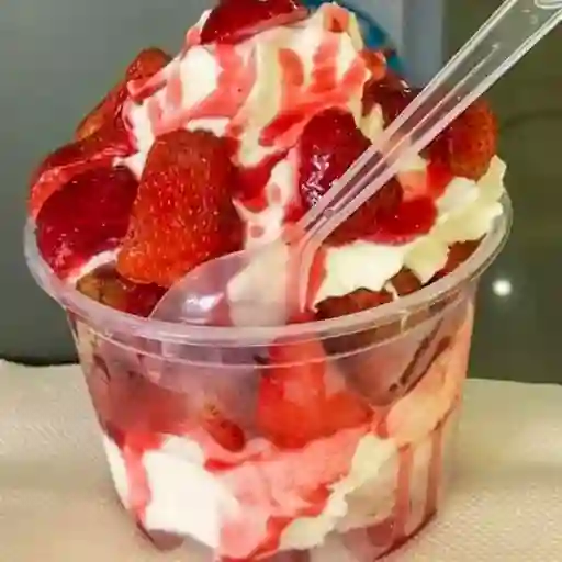 Fresas con Crema