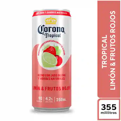 Corona Tropical Limón & Frutos Rojos 355 ml