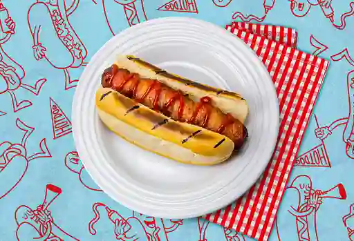 Hot Dog Queso-Tocineta