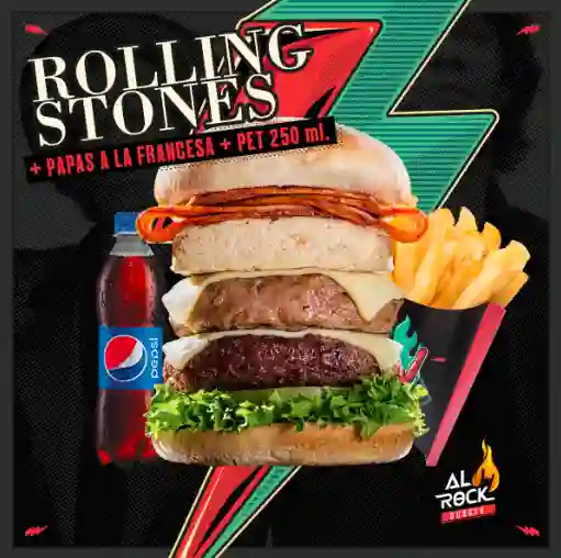 Combo Rolling Stones + Papas + Gaseosa
