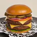 Hamburguesa Doble + Papas