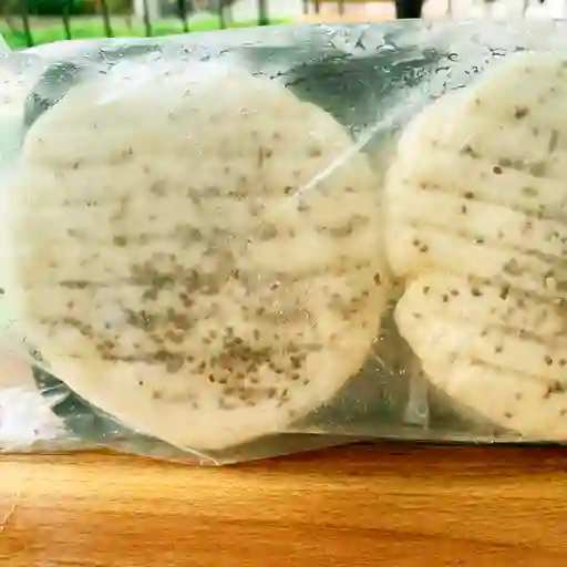 Arepa de Yuca con Queso Chía X4 Congelad