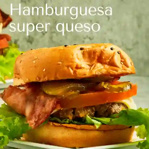 Hamburguesa Super Queso.