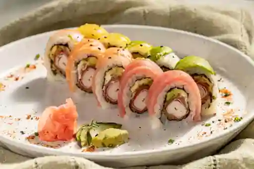 Sushi Arcoiris 10 Bocados