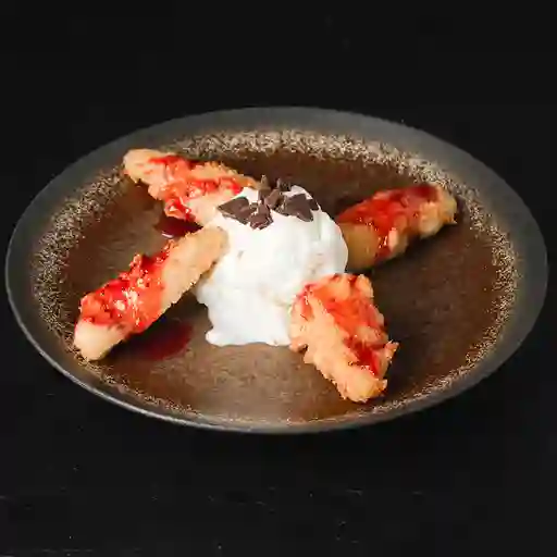 Banana en Tempura