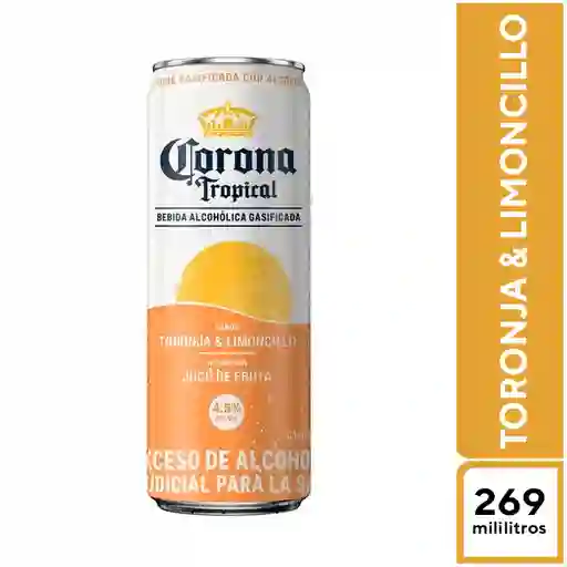 Corona Tropical Toronja y Limoncillo Lta 355ml