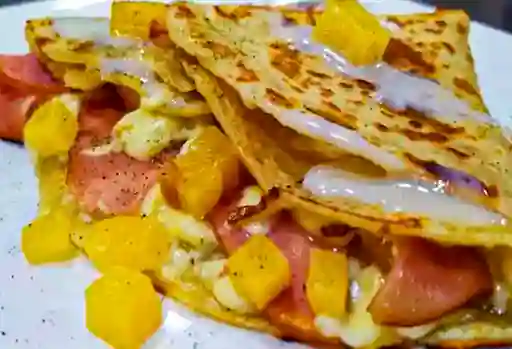 Crepe Hawaiano con Pollo