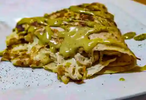 Crepe de Pollo Al Curry