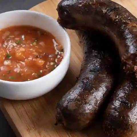 Morcilla con Papa Criolla