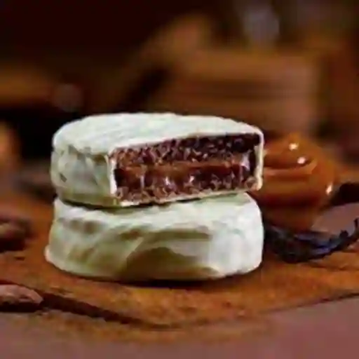 Alfajor de Chocolate Blanco