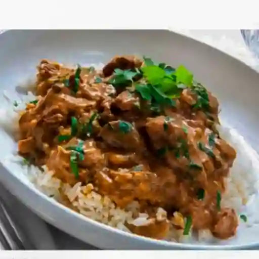 Stroganoff y Bebida