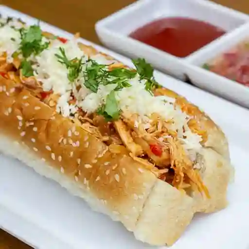 Hot Dog con Pollo