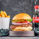 Combo Hamburguesa Queso y Tocineta