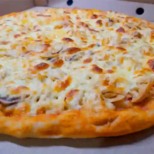 Pizza de Pollo con Champiñones Personal
