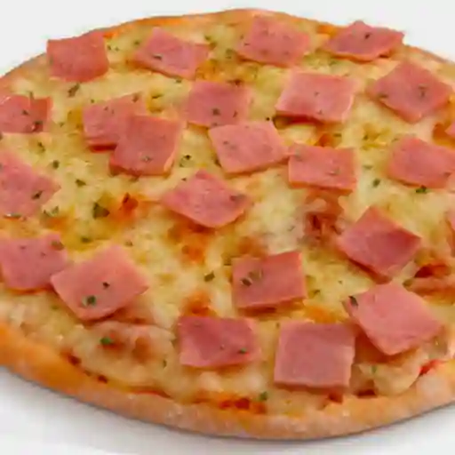 Pizza de Jamón y Queso 8 Porciones