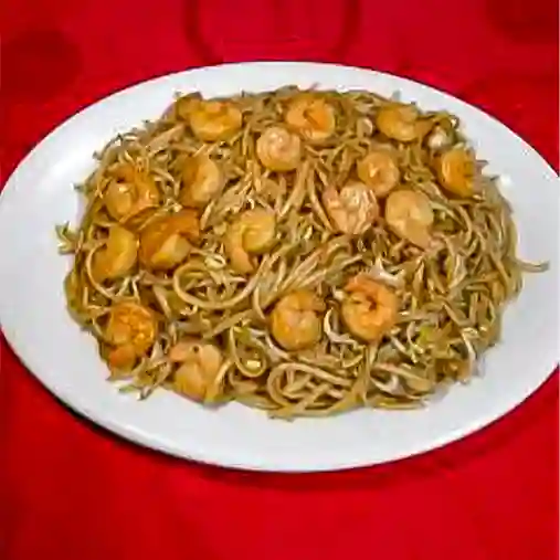 Spaguetti con Camarones