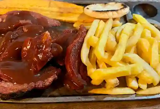 Costillitas Cerdo en Salsa BBQ
