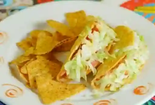 2 Tacos de Pollo