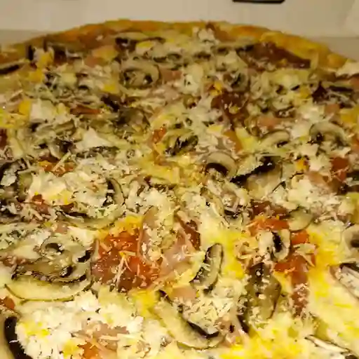 Pizza Pollo con Champiñones Personal