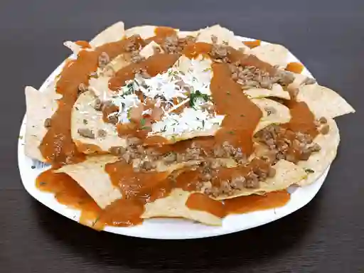 Chilaquiles de Carne