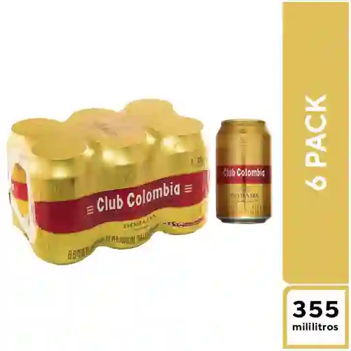 Club Colombia Dorada Sixpack 355 ml