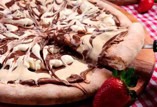 Pizza De Brownie Melcochudo Y Oreo
