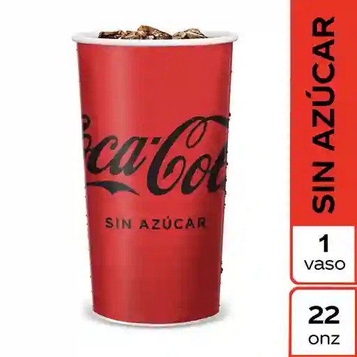 Vaso Coca Cola Sin Azúcar