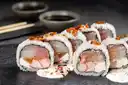 Roll Mixto Atún- Tilapia-cangrejo.
