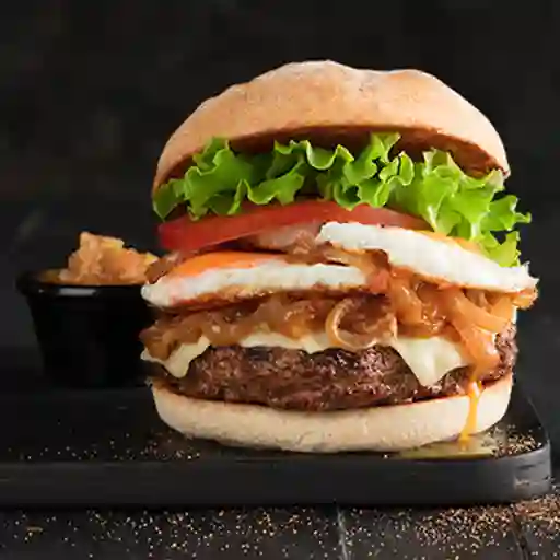 Hamburguesa Bistec a Caballo