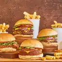 Combo Hamburguesas Para 4