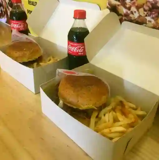 Combo Hamburguesa Sencilla