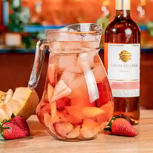 Sangría con Vino Rosado Jarra 32 Oz