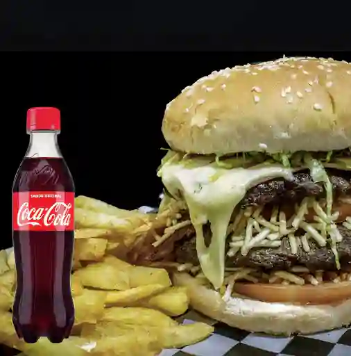 Combo Hamburguesa Super Graciany + Coca-Cola Original 400 ml