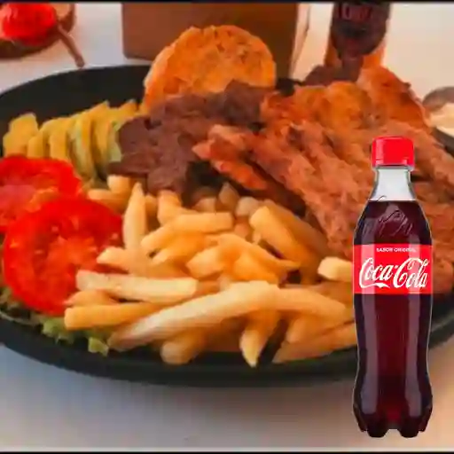 Combo Carnivoro + Coca-Cola Original 400 ml