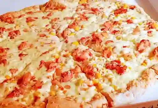 Pizza Jamón y Queso 8 Porciones