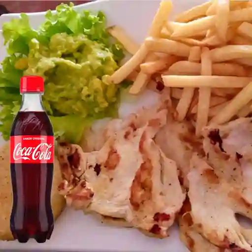 Combo Pechuga a la Plancha + Coca-cola Original 400Ml