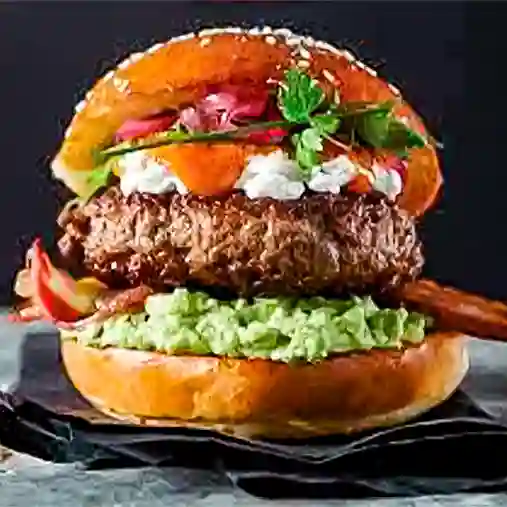 Hamburguesa de Guacamole