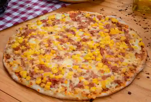 Pizza de Mazorca con Tocineta Mediana