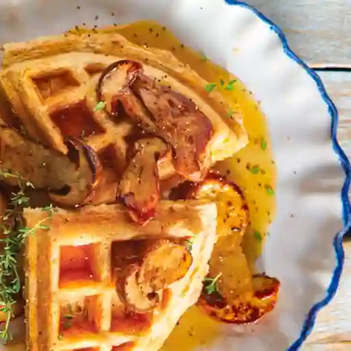 Waffle de Pollo