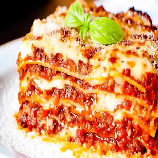 Lasagna Bolognesa y Pollo