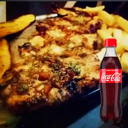 Combo Lomo de Cerdo + Coca-Cola Original 400 ml