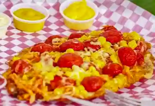 Patacón Pollo y Longaniza
