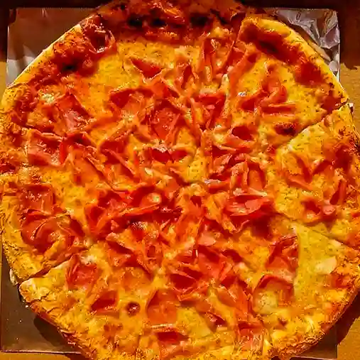 Pizza Queso Jamón Porción