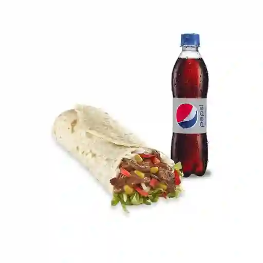 Burrito Monterrey de Res + Gaseosa