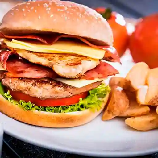 Hamburguesa Mixta