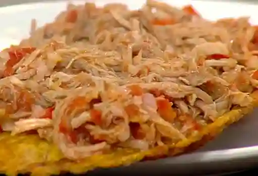 Patacón con Pollo