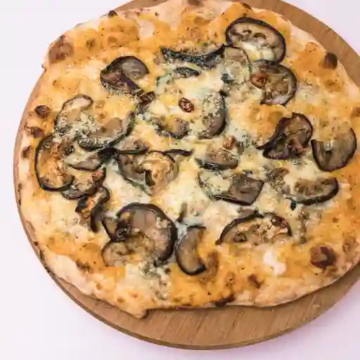 Pizza Queso Azul y Berenjena