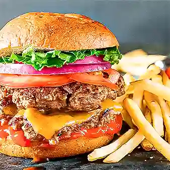 Combo Hamburguesa Doble Carne