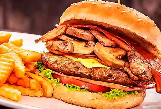 Steak Burger Portobello
